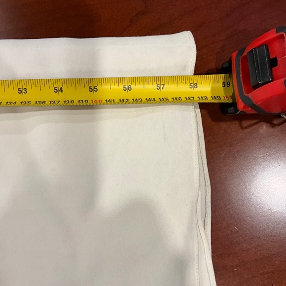 Vintage Marcel Fenez by Roland Klein Cream Maxi Dress, Statement Sleeve size M/L - Picture 6 of 6